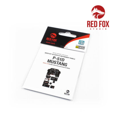 Red Fox Studio RFSQS-48078 - 1/48 P-51D-5 Mustang (for Meng Model kit) - Neu