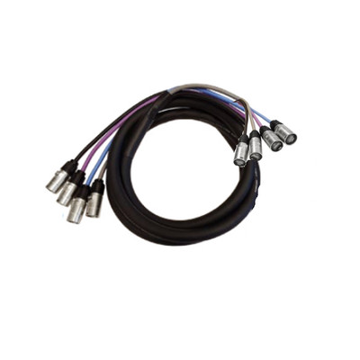 CBI 25ft Fan to Fan CAT5E Digital Snake Neutrik Ethercon NE8MC Protection