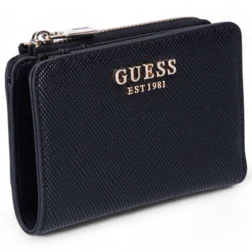 MODA Portafoglio GUESS LAUREL SLG Donna Nero - SWZG8500156BLA - Imagen 2 de 4