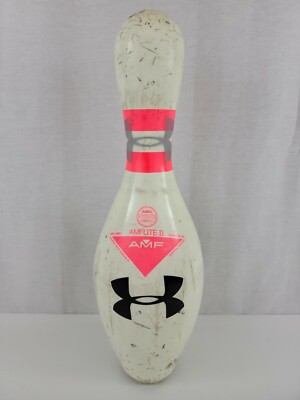 Vtg AMFLITE II AMF ABC WIBC Approved Under Armour Bowling Pin Wood