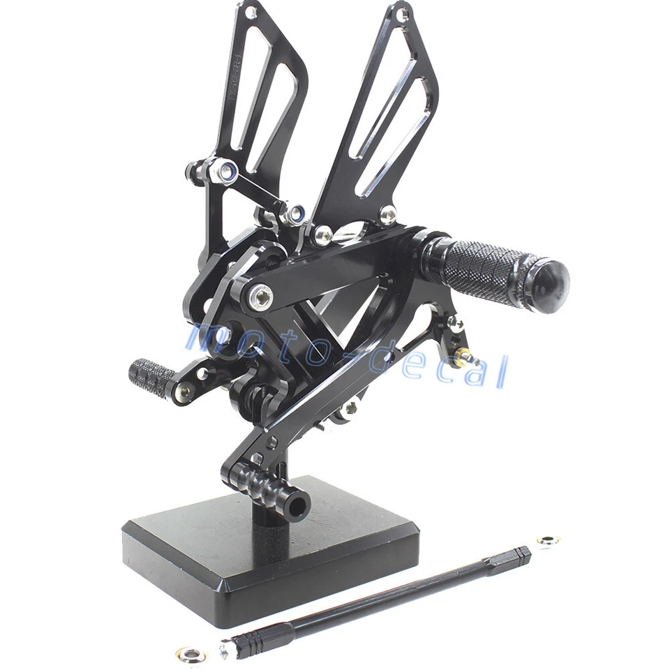 Juego de reposapiés CNC para Ninja ZX9R 1999-2003 clavija de pie cambio de pedal trasero 2000 Foto 3 de 4