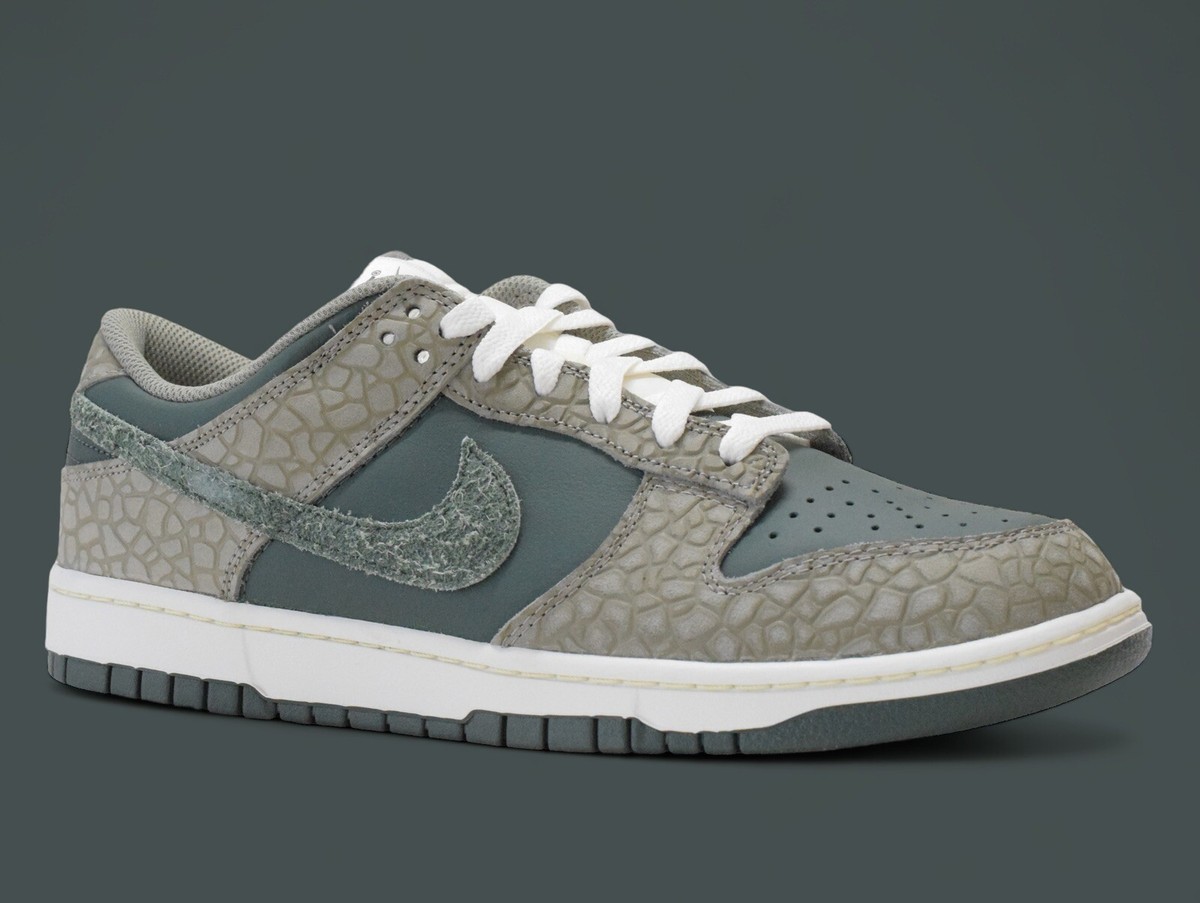 NIKE DUNK LOW RETRO PRM PREMIUM DARK STUCCO GREY VINTAGE