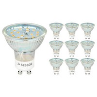 10X Led Lampen GU10 5W Warmweiss RA97 Flimmerfrei 230V 420Lm Leuchtmittel Sebson