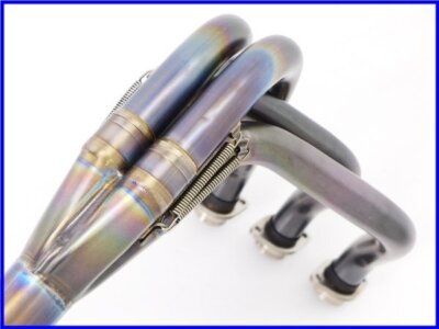 HONDA CBR1100XX MORIWAKI Titanium Exhaust Pipe 54mm X-11 yyy | eBay