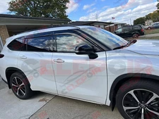 For Toyota Highlander 2020-2025 Window Visor Vent Sun Rain Guards Deflector US