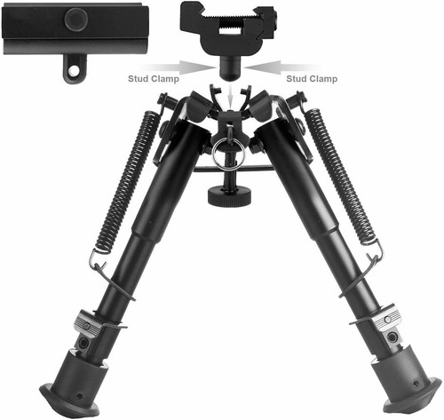 Rifle Bipod Mount Adapter for Butterfly tripod Harris Style Bipod Picatinny Red - Picture 3 of 3