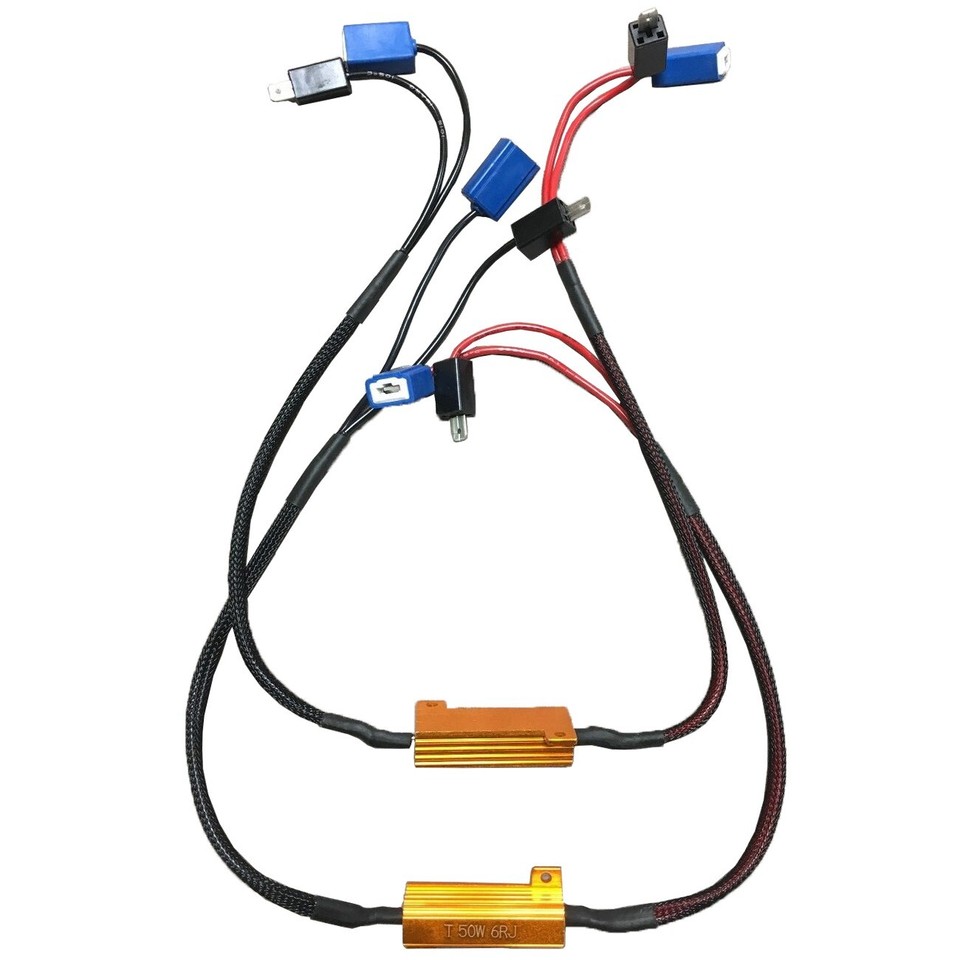 35W 5000K Pure White H3 Canbus M8 Ballast Xenon HID W/ Relay Canceller