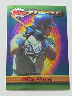 ⚾ 1994 Topps Finest Baseball Base Card #1 Mike PIAZZA ⚾ | eBay