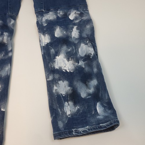Jeans G-Star Raw Rackam 3D skinny fit super elasticizzato in vernice estrema uomo 38x34 - Foto 18 di 24