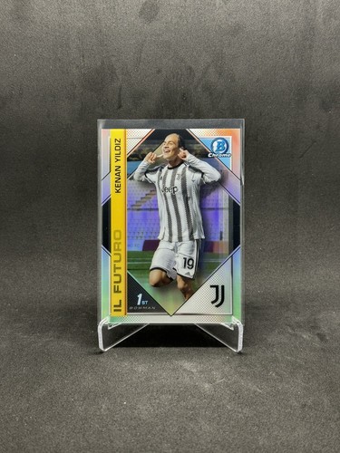 Topps Juventus Chrome 2022-23 Kenan Yildiz RC 1ST Bowman  - Bild 1 von 2