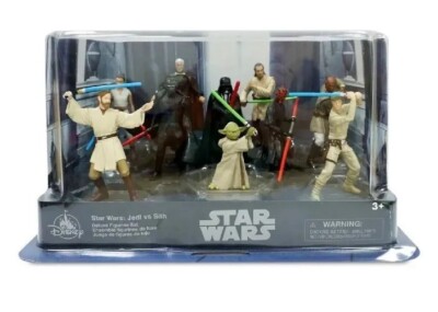 Disney parks Star Wars Jedi vs. Sith Deluxe 10 Figure Play Set NIB