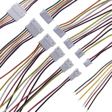 XH2.54mm 2pin 3pin 4pin 5 6pin Male Female connector with wire Cable 10cm