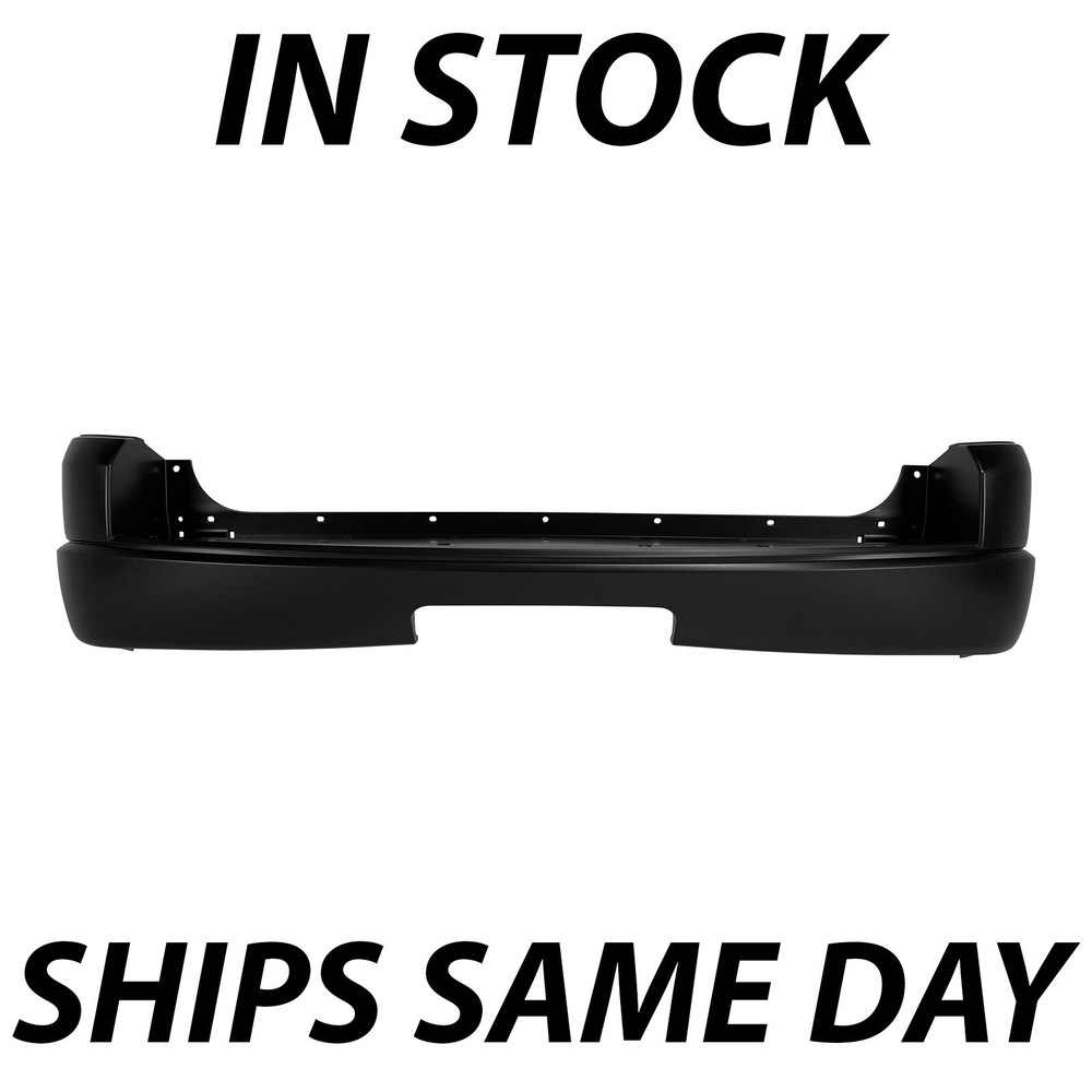 Primered Rear Bumper Cover for 2002-2010 Ford Explorer XLT Limited with Molding Replacement