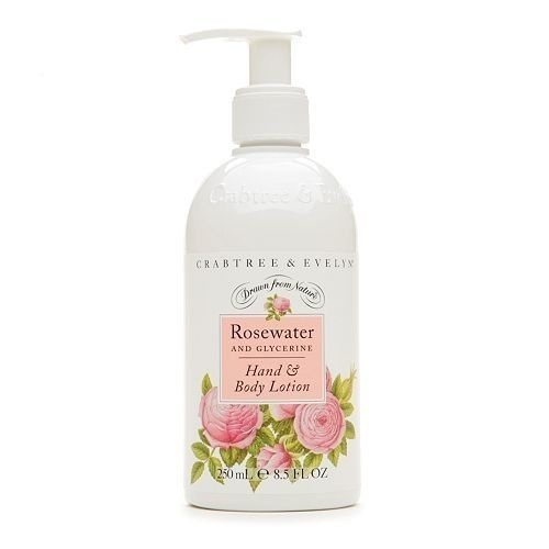Crabtree Evelyn Rosewater with Glycerine Hand & Body Lotion 8.5 oz