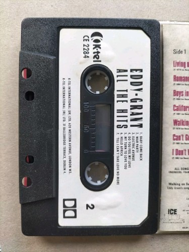 Eddy Grant - All The Hits original 1984 K-Tel Audio Cassette - Picture 4 of 4