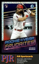 2022 Bowman Mega Box #ROYF-3 Brandon Marsh Los Angeles Angels  ROY Favorites