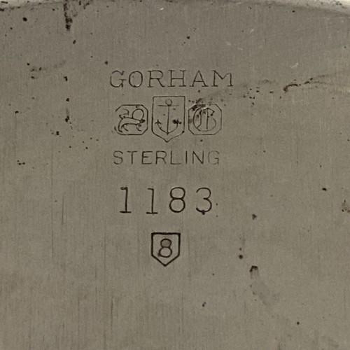 Etruscan Gorham Sterling 9 Inch Wide All Purpose Bowl #1183 323g Monogrammed - Picture 6 of 9