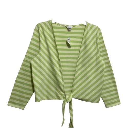 LELE SADOUGHI Solid & Striped Pistachio Green Gingham  display picture 1