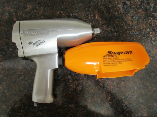 Drive Impact Wrench with Orange Boot 