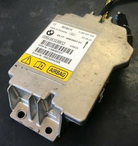 2006 BMW 116i E87 SRS ECU SENSOR 085--1530 Bosch E89X-04-12-505l 316946701t