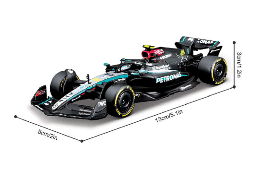 1/43 メルセデス AMG F1 W15 ハミルトン 2024 PMA Amazon.com: Bburago Formula 1 Mercedes-AMG Petronas F1 W15