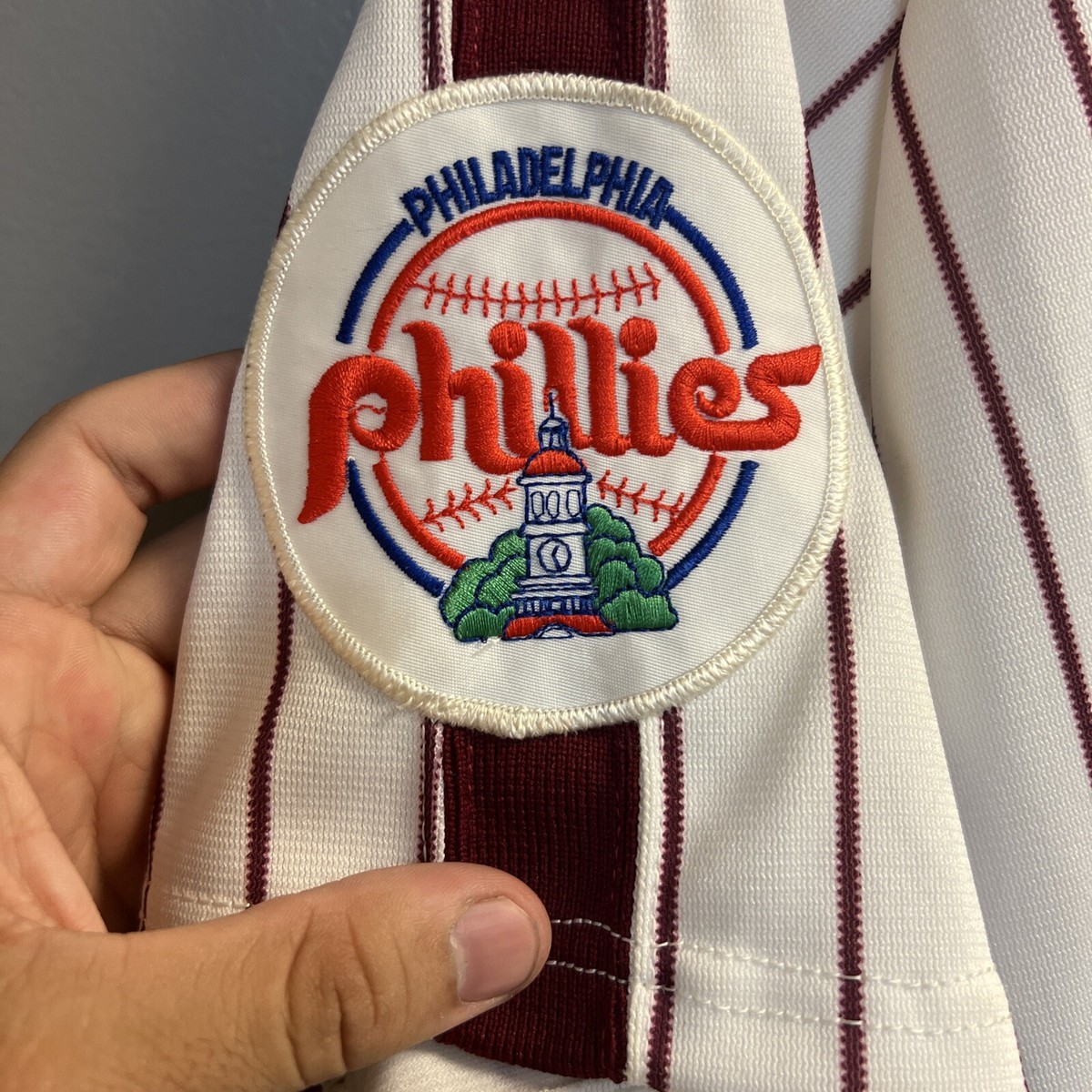 VINTAGE PHILADELPHIA PHILLIES RAWLINGS AUTHENTIC JERSEY VINTAGE PHILADELPHIA PHILLIES RAWLINGS AUTHENTIC JERSEY
