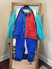 Vintage, 80  s, San Francisco Originals Nylon Track Suit, L