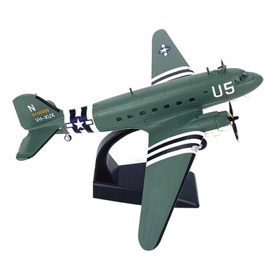 USAAF Douglas C-47 Skytrain 1/100 Scale Alloy Model Transport Aircraft Display