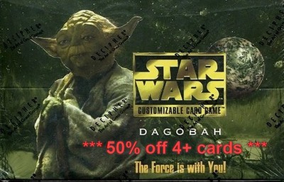 SWCCG Dagobah C/U/R Singles [choose card] Star Wars CCG