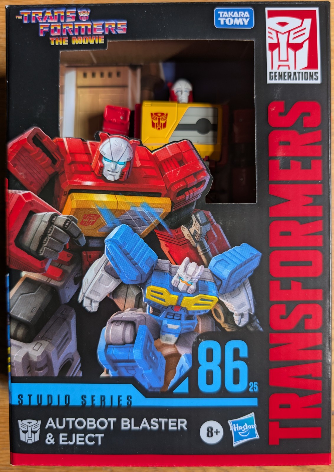 Transformers The Movie Studio Series Voyager Autobot Blaster and Eject Figures