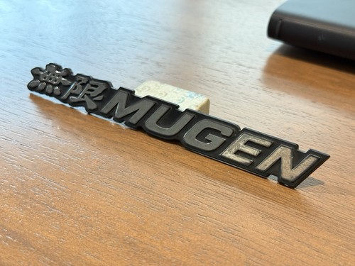 JDM Mugen Emblem Japan For Spoiler And Grill Honda Civic Integra 150mm X 15mm - Picture 3 of 8