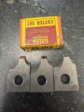 Delta Milwaukee Cutter Set No. 35-102 MC-103 Shaper Knives USA Woodworking