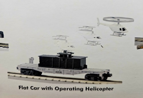 MTH 30-79340 L&N Fleet Car con HELICÓPTERO OPERATIVO Calibre O/NUEVO  | Zustand: New