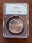 1956 Franklin Half Dollar, PCGS PR65, Desirable Old Rattler Holder.