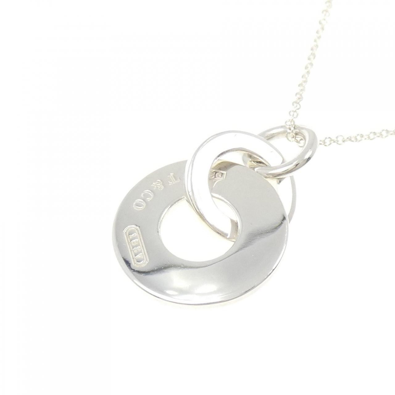 Authentic Tiffany 1837 Interlocking Drop Necklace… - image 3