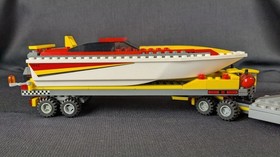 LEGO CITY: Power Boat Transporter (4643) - 100% Complete / Rare / retired