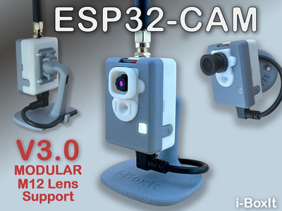 ESP32 Cam Gehäuse | Modular | 3D Druck