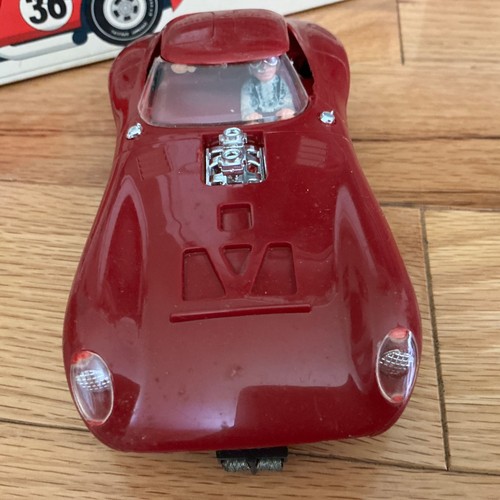 Vintage 1960’s Cox Cheetah 1/24 Sidewinder Slot Car Bill Thomas With Box - Picture 14 of 15