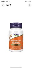 NOW Probiotic-10 25 Billion Healthy Intestinal Flora 30 Veg Caps By Now Foods