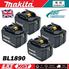 4X 9Ah For Makita 9.0AH 18v Li-ion battery BL1890B BL1860B BL1850B BL1830 LXT