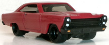 Loose 2025 Hot Wheels Dark Red 66 Ford Fairlane Gt Wheel Swap Real Riders