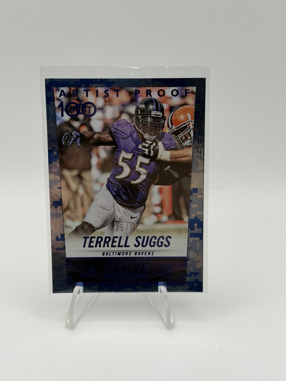 2014 Panini Hot Rookies - Terrell Suggs #323 Artist's Proof /35