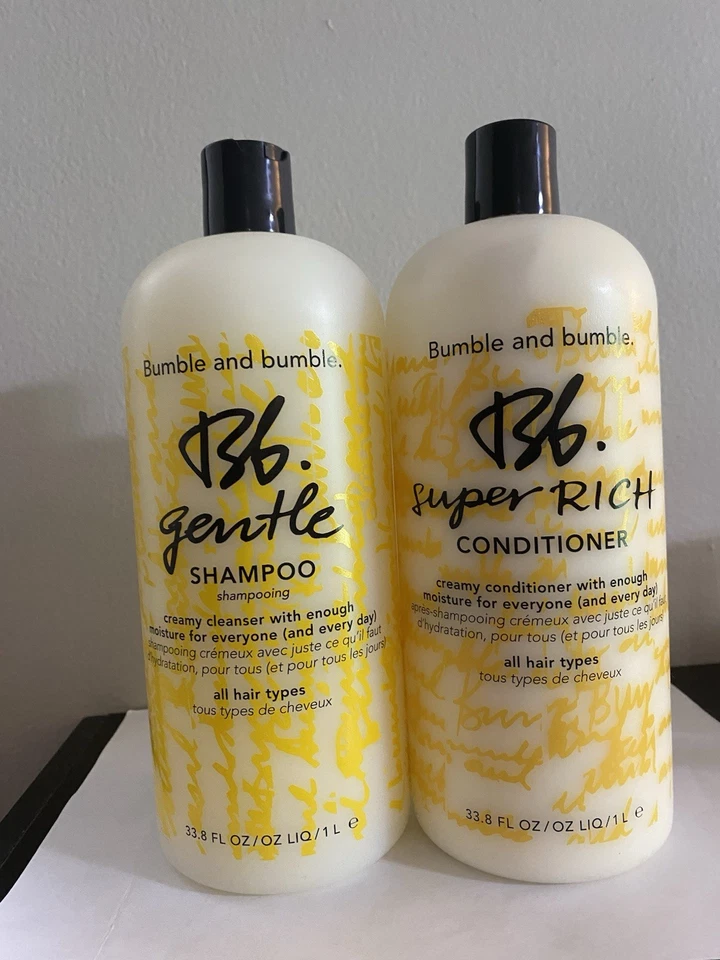Combo de champú suave Bumble And Bumble 33,8 OZ y acondicionador súper rico 33,8 OZ Foto 2 de 4