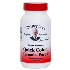 Dr. Christopher'S Quick Colon Part 1 - 475 Mg - 100 Vegetarian Capsules