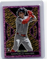 2025 Topps Update Black Gold Pink Foil Marcelo Mayer Red Sox RC SP #BG-13 Rookie