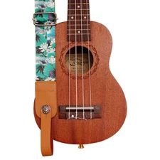 MUSIC FIRST Original Design “LOTUS” Soft Nylon & Genuine Leather Uku
