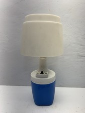 Vintage 1970s Rayovac Blue No.100 Battery Table Light Emergency Camping Light Vintage 1970s Rayovac Blue No.100 Battery Table Light Emergency Camping Light
