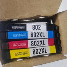 T802 T802XL Ink Cartridges for Epson WorkForce Pro WF-4730 WF-4734 WF-4740