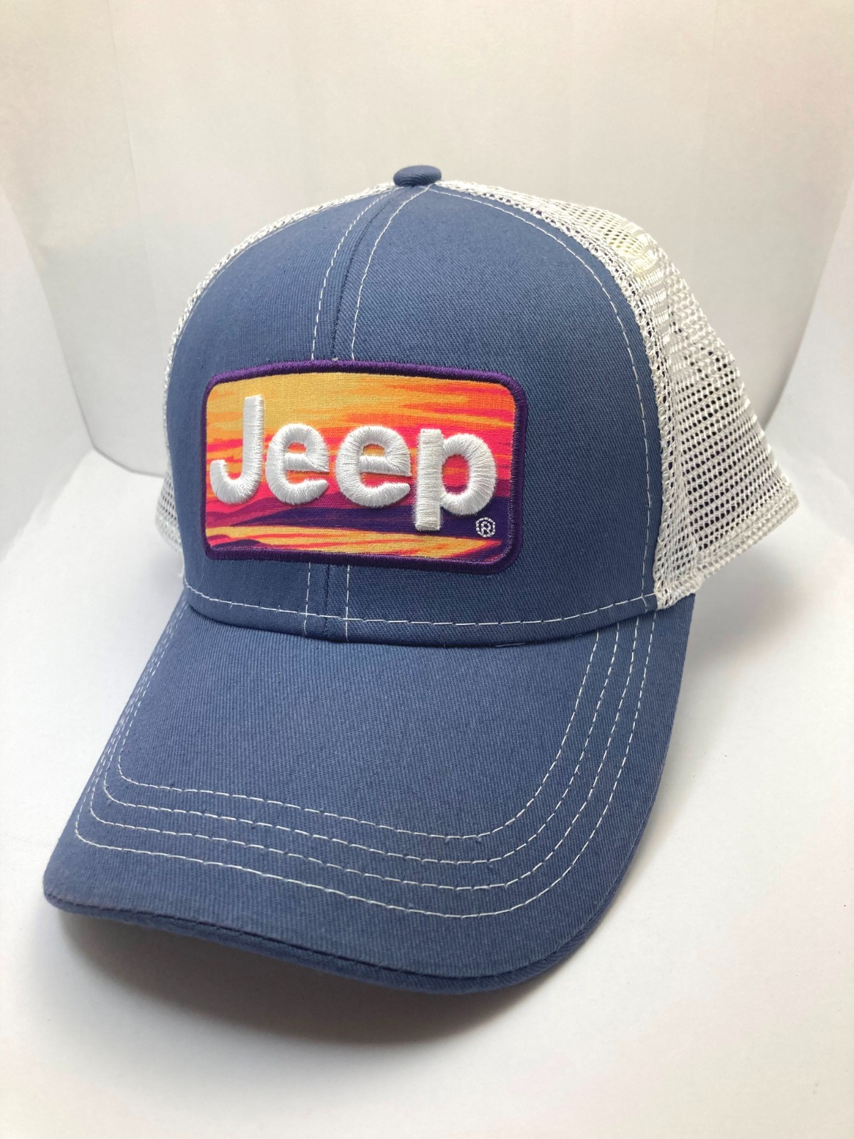Jeep Sunset Patch Mesh Snapback Hat / Cap JEDCO - image 3
