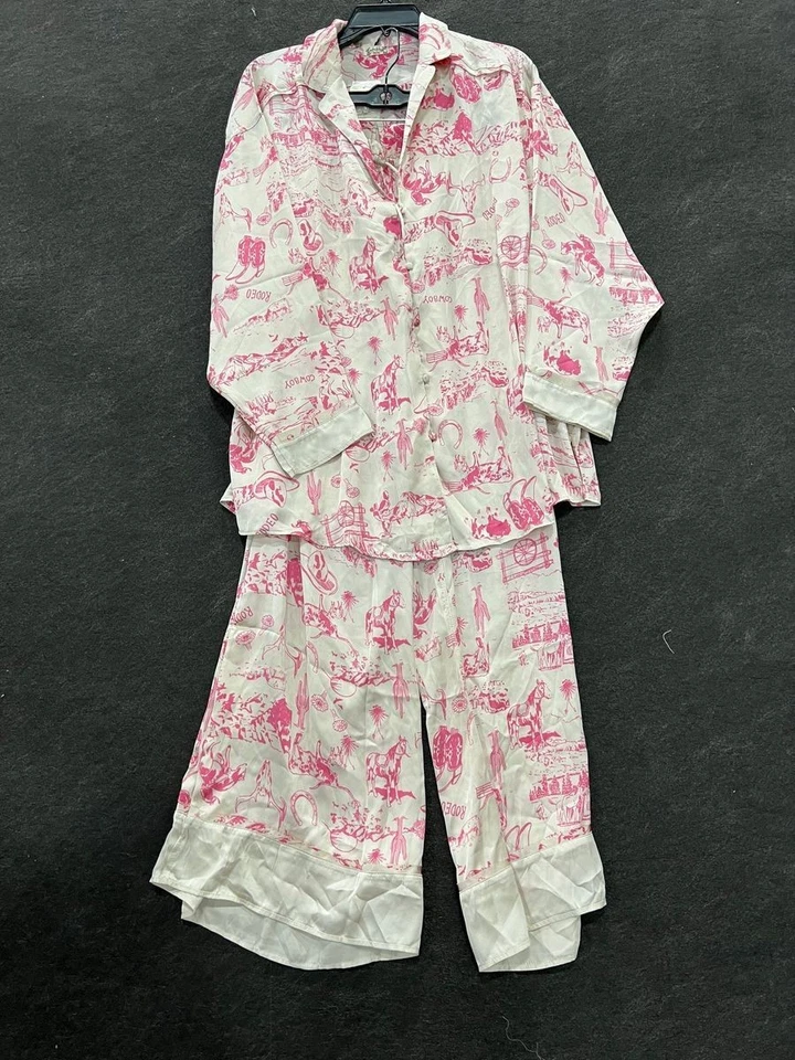 Juego de pijama FREE PEOPLE Dreamy Days para mujer talla M combo de té Foto 4 de 4